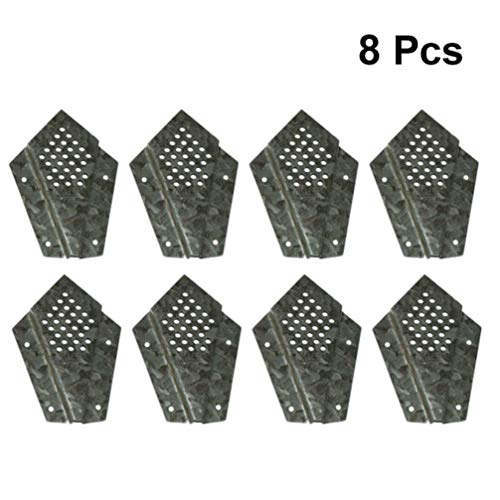 Balacoo 8pcs Beehive Inner Cover Edge Corner Anti-escape Cover Board Corner Protector Practical Beekeeping Tool