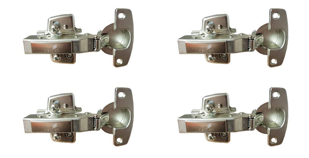 Hettich Sensys 8631I Th52 95 Degree Thick Door Hinge Full Overlay Integrated Soft Closing Silent System Kitchen Cabinet Cupboard Wardrobe (9090260) X4