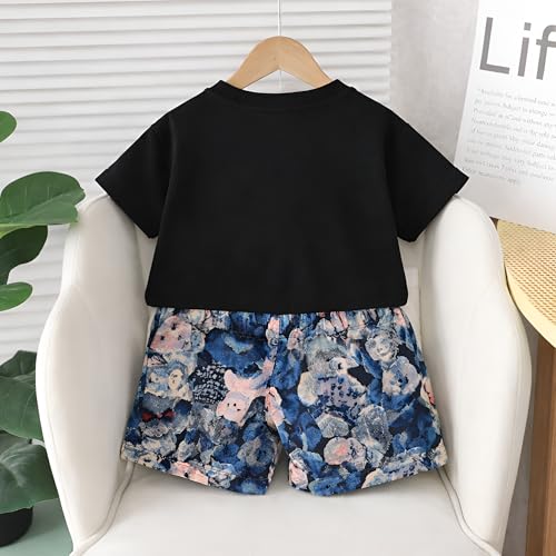Image of Googo Gaaga Boys Printed Clothing Set | Tshirt Combo Set - Includes a stylish T-shirt and matching shorts for a complete everyday outfit.
