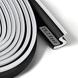 Weather Stripping 'Q' Foam Kerf Door Seal 19.7 Ft Long, Replacement Weatherstrip for Doors with...