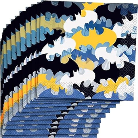 Batman Paper Luncheon Napkins - 16 Pcs Cover