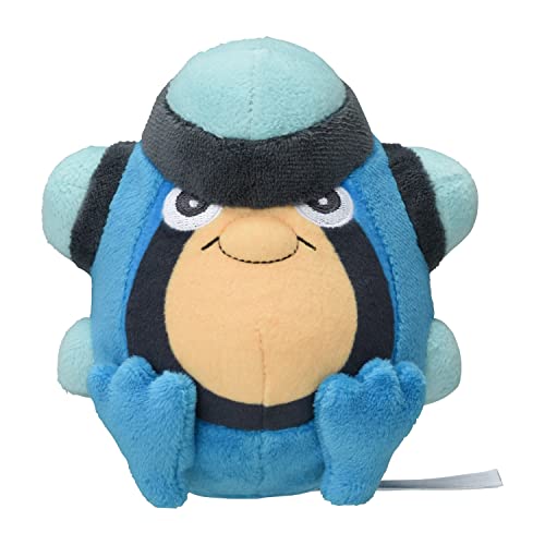 Peluche Palpitoad assise Cuties décorez votre bureau avec ce Pokemon