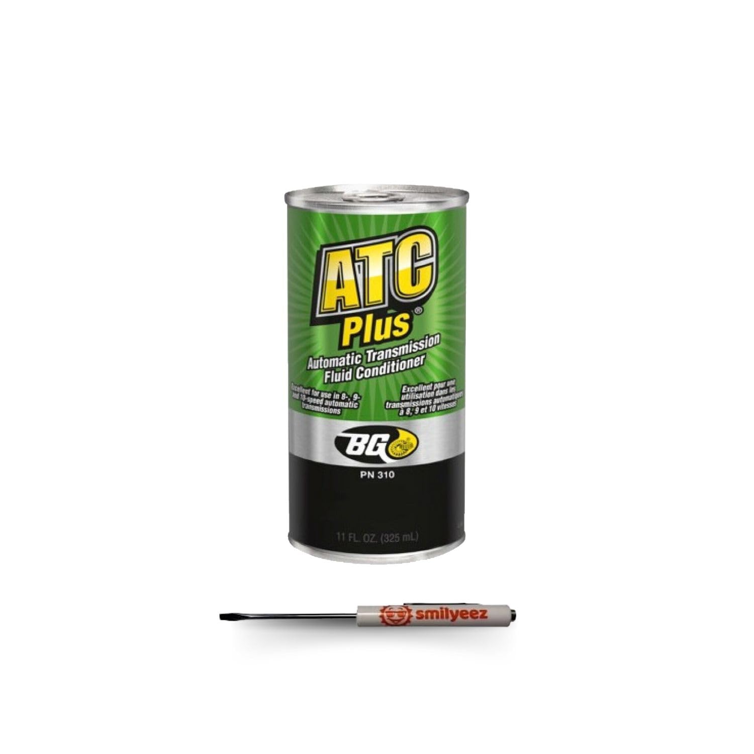 Smilyeez Listing for BG Automatic Transmission Conditioner ATC Plus PN 310, 11 fl. oz. Transmission Additive Fluid Conditioner (1 Can) &amp; Smilyeez Pocket Screwdriver Bundle