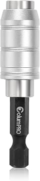 Quick Change Bit Holder for 1/4 Hex Drive, Screwdriver Extension Drill Bit Holder, S2 Shank, 2-3/8 inch long