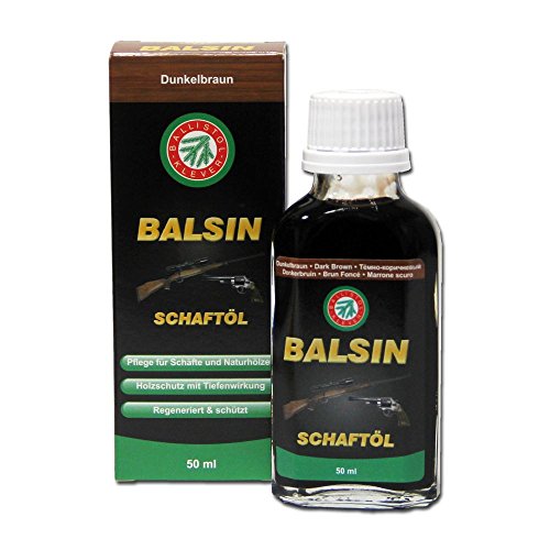 BALLISTOL Balsin Schaftöl Dunkelbraun 50 ml