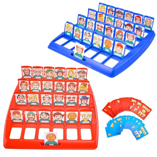 Guess Who Game Interactive Family Entertainment Engaging Board Game for Social Gatherings Classic Guessing Game with Character Cards Suitable for Various Occasions and Age Groups