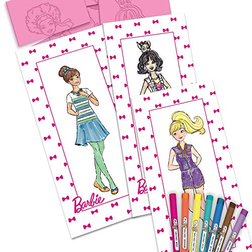 Barbie Fashion Plates All in One Studio Sketch Design Activity Set – Fashion Design Kit for Kids Ages 6 and Up by Barbie - Image 4