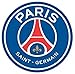 STYCKSWEET PSG, Autocollant Logo Paris Saint Germain Sticker Mural, 5x5cm