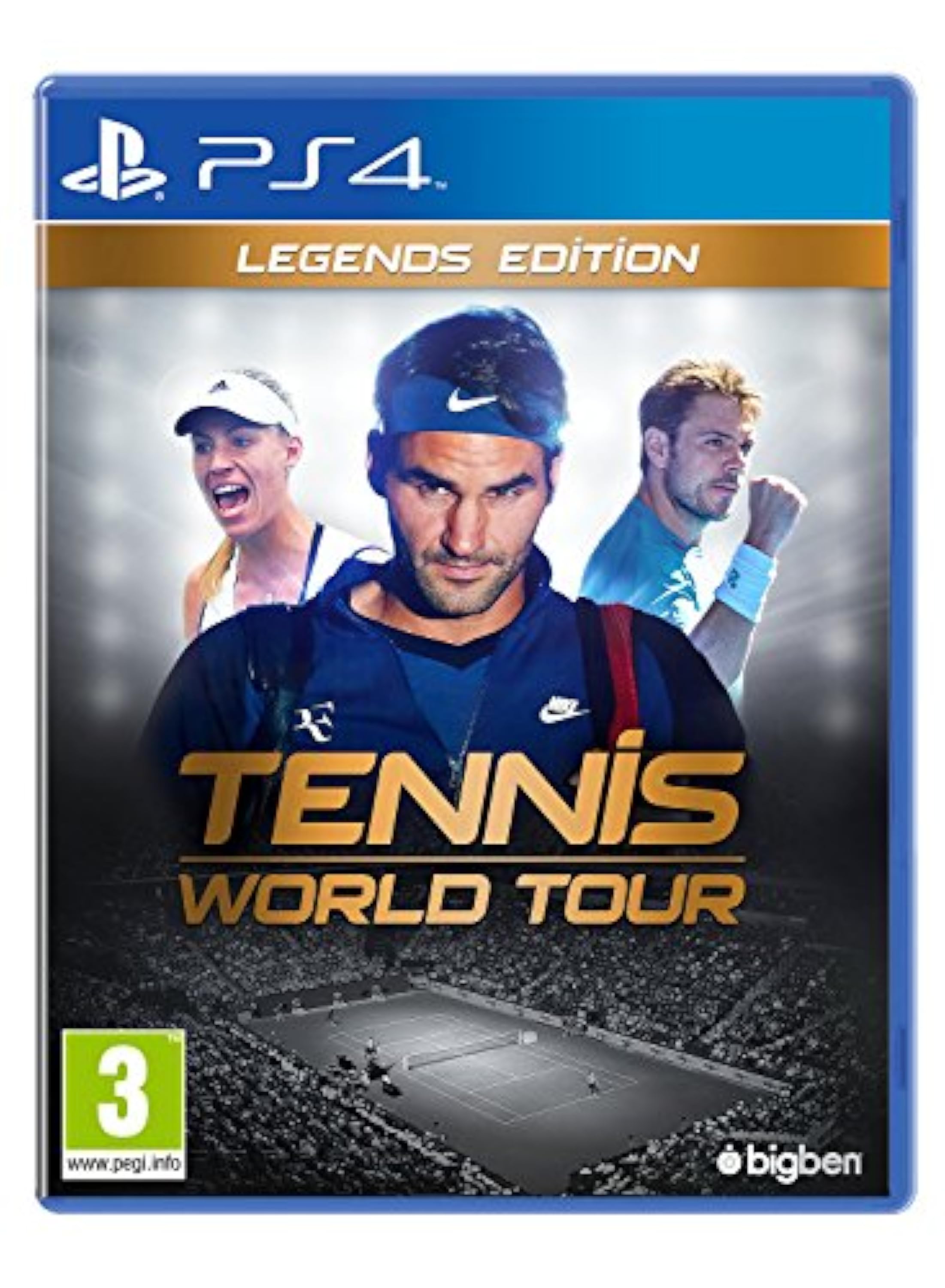 Tennis World Tour - Legends Edition - PlayStation 4 [Importación inglesa]