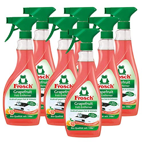 Preisvergleich Produktbild 7x Frosch Grapefruit Fett-Entferner 500 ml Sprühflasche