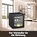 Severin Wein-Kühlschrank, Temperatur einstellbar von 5-18°C, 46 L Volumen für max. 15 Flaschen à 0,75L, nur 43 dB, inkl. LED & Touch-Display, EEK F, schwarz, WKS 8907