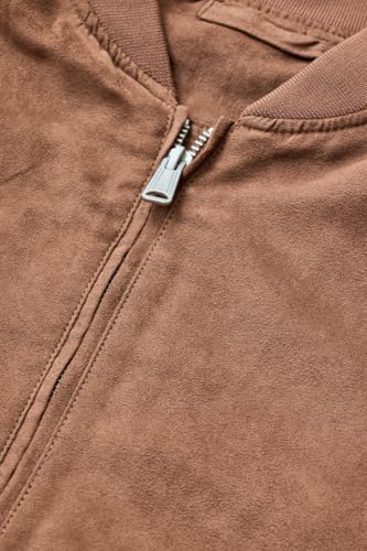 Image of SNITCH Men Casual Jacket | Regular Fit Textured Pattern With Lapel Collar & Full Sleeve | Polyester Blend Zip Closure For Everyday Street Style & Layering