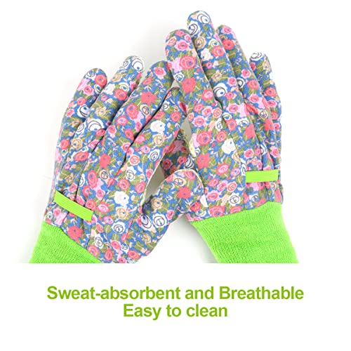Ainiv Gardening Gloves For Women/Ladies, Non-Slip Grip Garden Work Gloves, Comfortable Thorn Proof Garden Gloves #TOP4