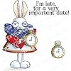 Stamping Bella EB830 Stamp OB WHT RAB, Oddball White Rabbit, eenheidsmaat