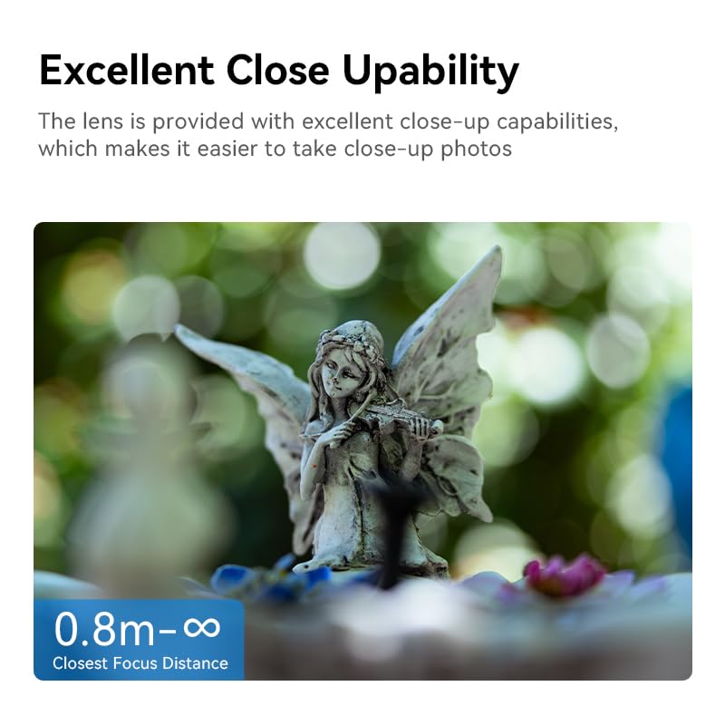 7artisans AF 85 mm F1.8 Kameraobjektiv Vollformat für L-Mount Autofokus Portrait Lnes Große Blende Unterstützung Augen/Gesichtsverfolgung für FP FPL SL2 SL3 S1 S1H S5II S5D S9 S1R – Bild 5