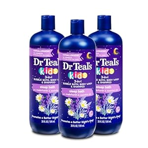 Dr Teal’s Kids 3-in-1 Bubble Bath,...