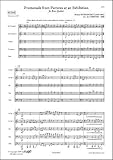  PARTITION CLASSIQUE - Promenade - Tableaux d\'une Exposition - M. MUSSORGSKY - Quintette de Cuivres