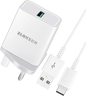 Fast Charger Plug and USB C Cable for Samsung Galaxy A41/A22/A12/A20e/A51/A13/A53/A21s/A52s/A50/A13/A02s/A03s/A52/A32