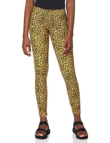 Urban Classics Ladies Pattern Leggings, Multicolore (Leo 01720), 44 (Taille Fabricant: X-Large) Femme