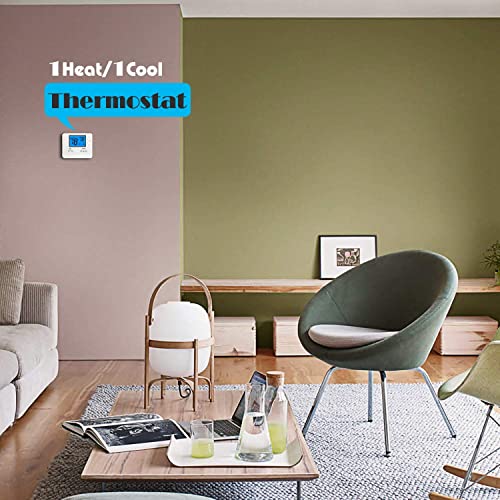 Non-Programmable Thermostats For Home 1 Heat/1 Cool #TOP5