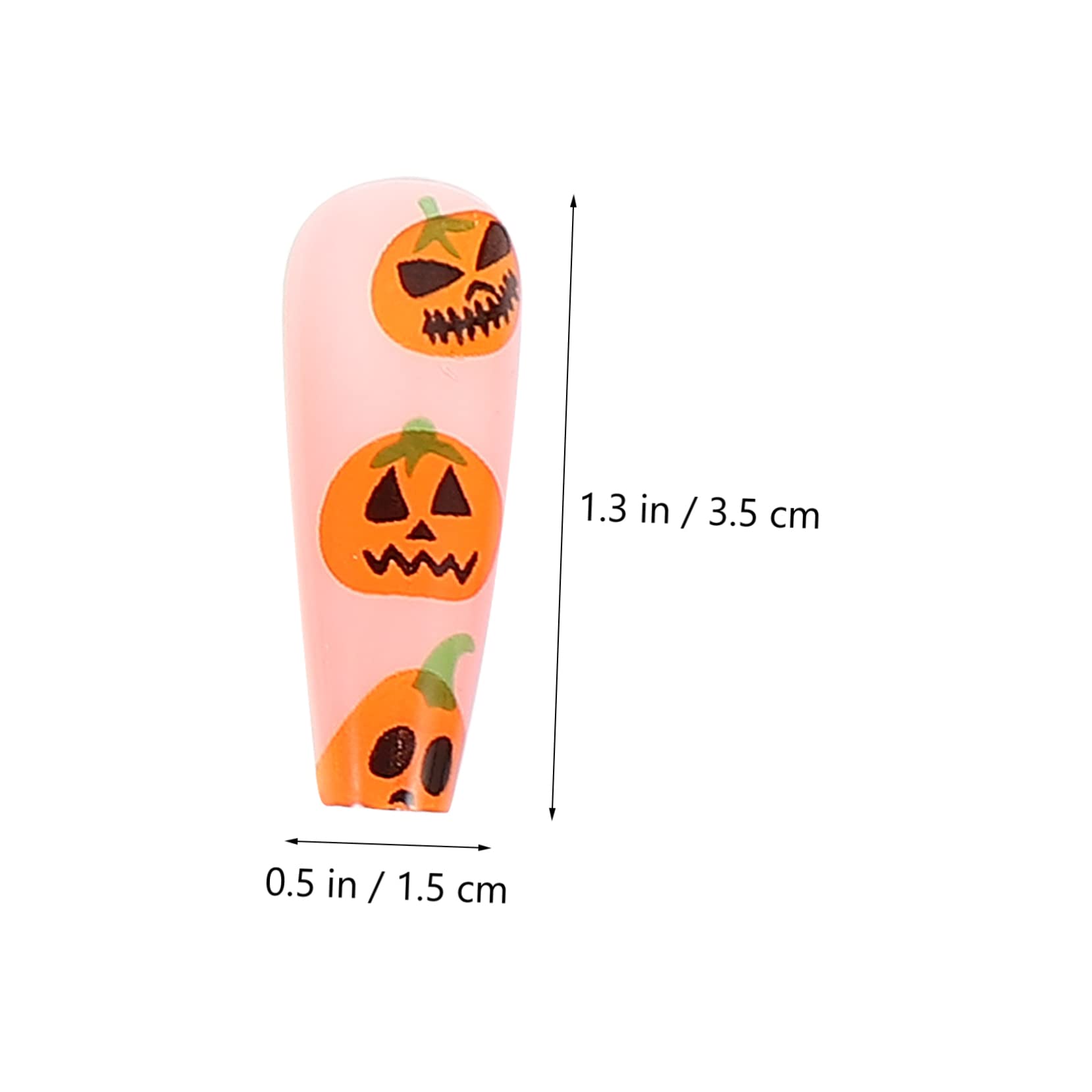 ABOOFAN 216pezzi Unghie Finte Halloween Per Donne e Ragazze Design Completo Facili Da Modellare e Adatte Per Feste e Decorazioni Unghie Fashion e Chic Per Look Incantevole