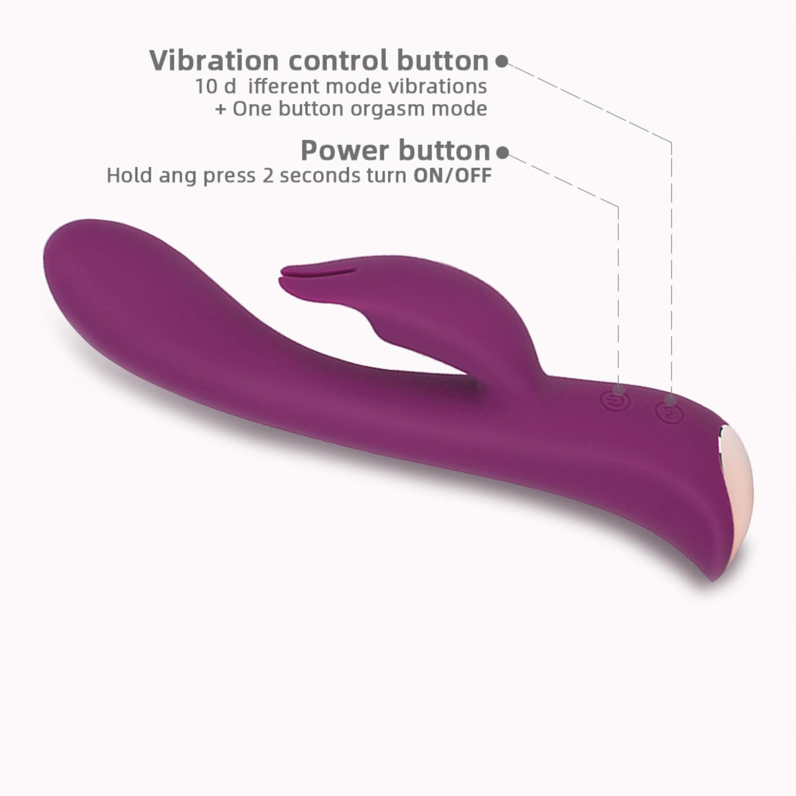 Vibratoreper Donna Vibratore Donna Punto G, Dildo Vibratoreper Realistico Sex Toy in Silicone Vibrazione Impermeabile Erotica per Donne,Red