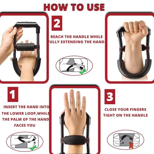 SHAVIKA ROCKS Forearm Strengthener Wrist Exerciser for Men & Women - Image 6