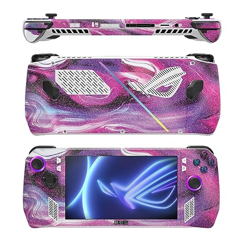 Image of MightySkins Glossy Glitter Skin Compatible with Asus ROG Ally - Pink Melt | Protective, Durable High-Gloss Glitter Finish | Easy to Apply, Remove, and Change Styles