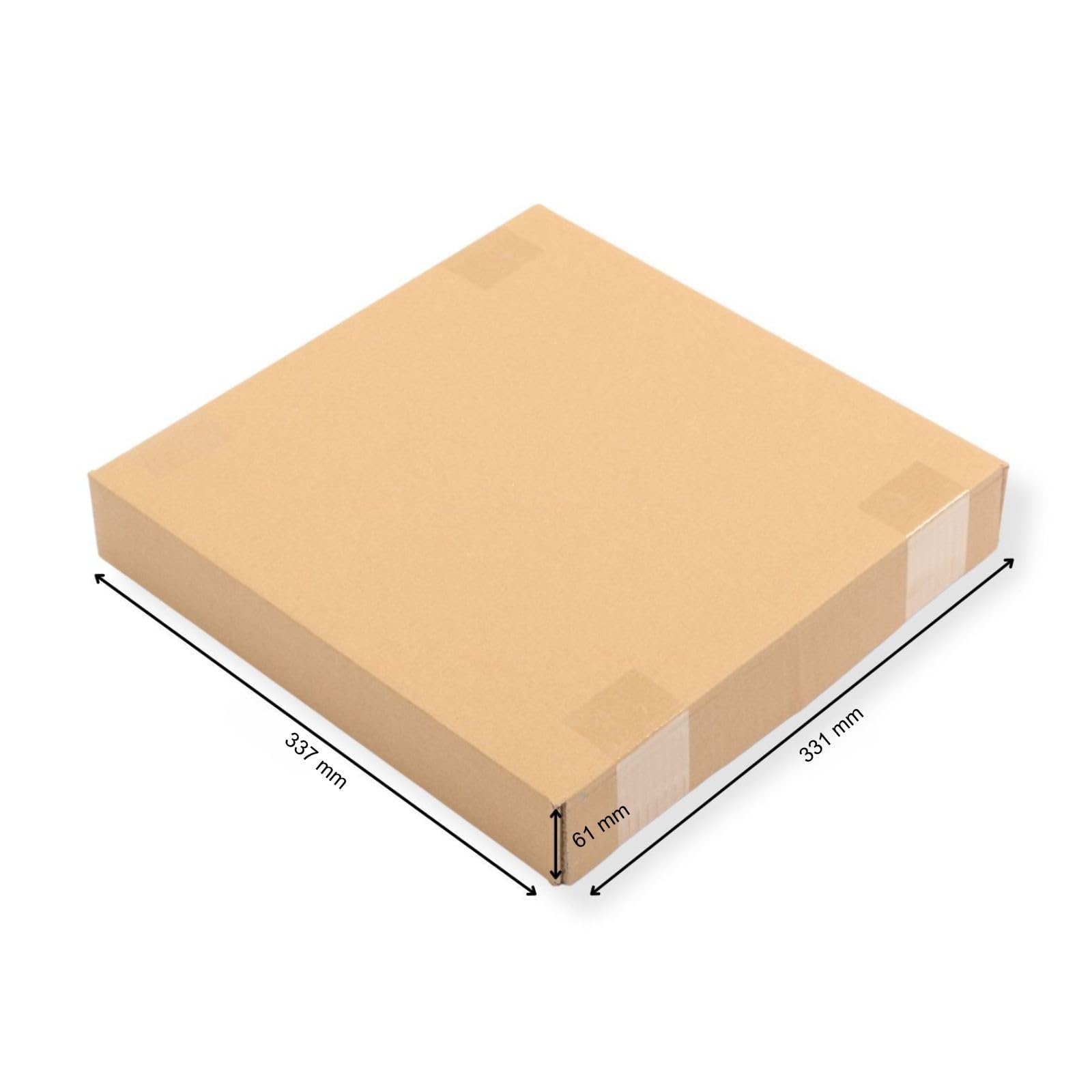 150 St. LP Versandkartons Kartonage für 1-15 Vinyl 12" Schallplatten stabile Ausführung