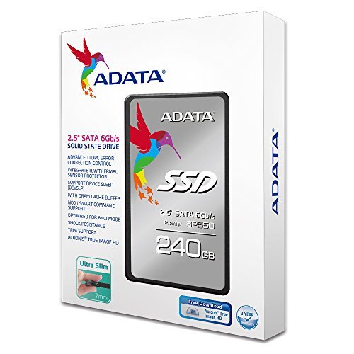Amazon | ADATA Premier SP550 240GB 2.5 Inch SATA III Superior Read