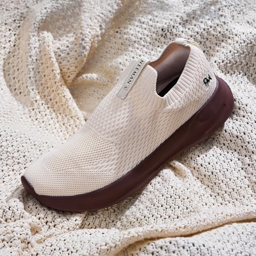 Image of Neeman's Knit Trainers for Men | Breathable & Stretchy Gym Shoes with Cushioned Sole | Supportive, Lightweight & Built for Every Workout