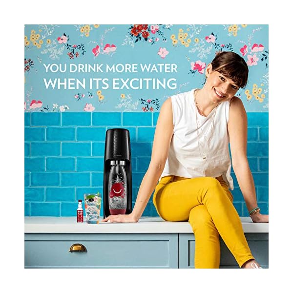 SodaStream x bubly Fizzi Sparkling Water Maker Bundle No Plastic Drinks
