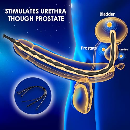 Image of Urethral Sounds Beads 3-Set - Penis Plug Pleasure Probe for Men, Male Urethral Sounding Stimulator Trainer, Masturbation Sex Toy, Erotic Urethra Device OH-OT-278