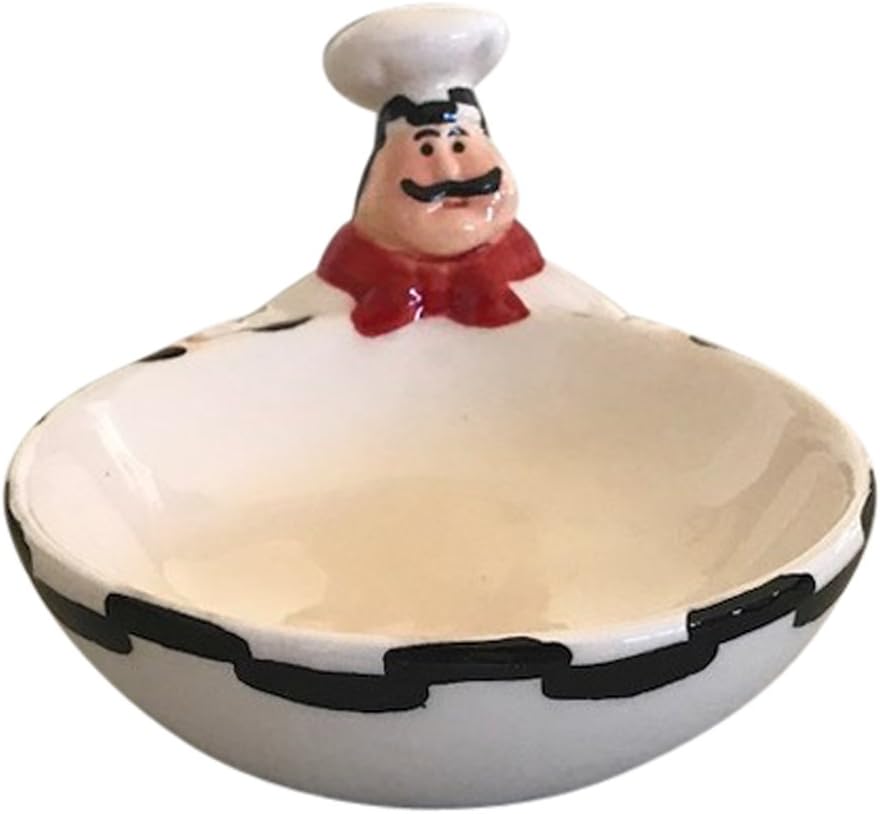 Chubby Chef Ceramic Candy Dish