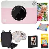 FOTOGRAFIA ALL-IN-ONE - La fotocamera PRINTOMATIC Point-and-Shoot offre un potente sensore da 5 MP e un obiettivo grandangolare f/2.