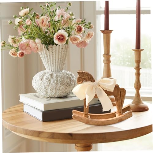 Cheval à Bascule en Bois objet décoration maison intérieur chic - 4
