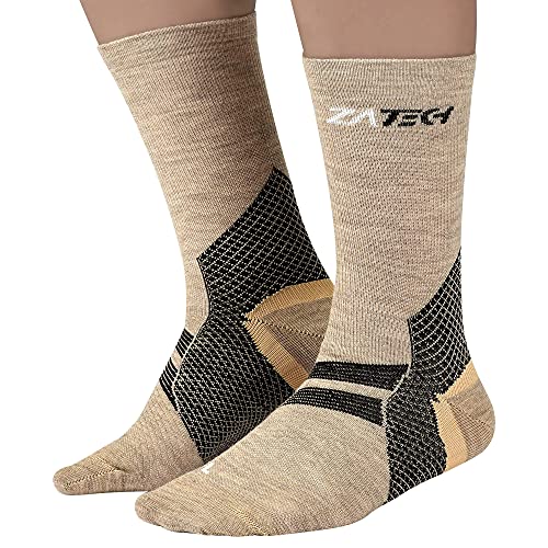 Merino Plantar Fasciitis Relief Sock, Light Micro Crew Compression Socks3