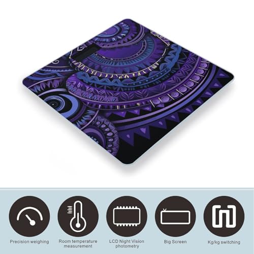 Báscula Digital de Vidrio Templado con Pantalla LCD miniatura 3