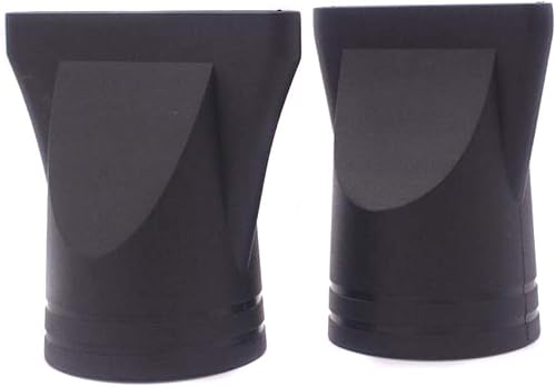 2 piezas (especial para peluquería de peluquería) de plástico para secador de pelo, boquilla de repuesto para concentrador estrecho, boquilla de