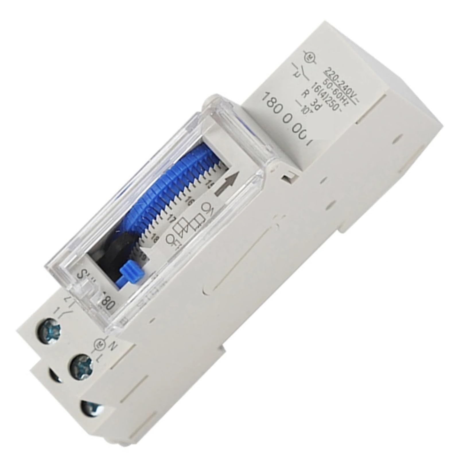 1PCS Timer Switch 24 Hours Relay Analogues Electrical 220V 16A Programmable Din Rail Mechanical