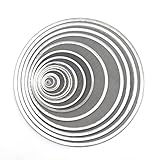 TAMSOI 304 Stainless Steel Wire Mesh Filter Disc Flat Round Shape Woven Wire Mesh Screen Strainer Various Size (10mm(40 Mesh) 5pcs), Silver