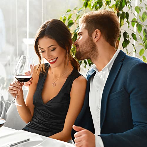 Jsjoy Heart Initial Necklaces Gold Initial M Necklace For Her Mothers Day Gifts For Wife Letter Necklaces Gifts For Teenage Girls Initial Necklace For Teacher Gift #TOP1