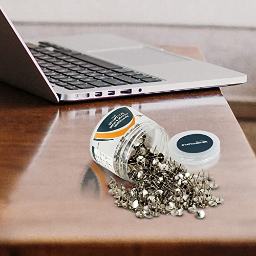 600 Silver Thumb Tacks For Bulletin Board Thumb Tacks For Wall Corkboard Map Calendar Photo -Home Office Craft Projects Heavy Duty Plastic Head Steel Pin #TOP2