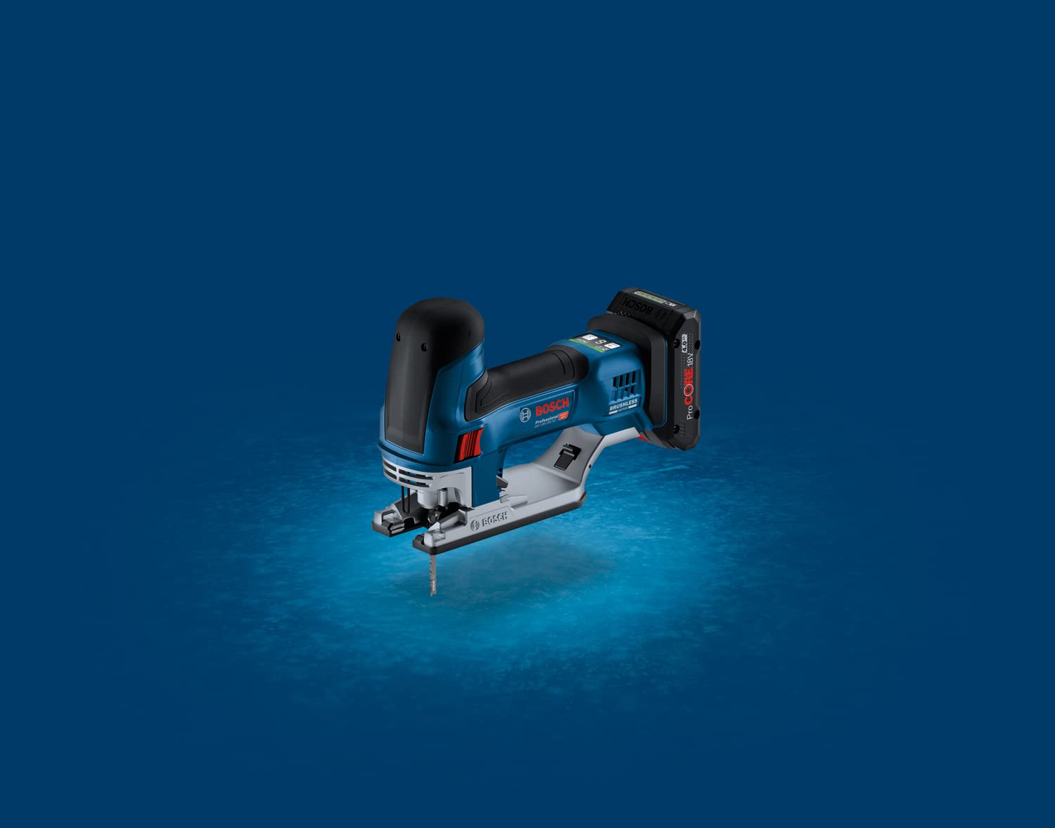 Bosch Professional KIT 4 Outils Bosch GSR/GKT/GST/GEX + 1 18V 4.0Ah + 2 x ProCore 5.5Ah-0615990N36