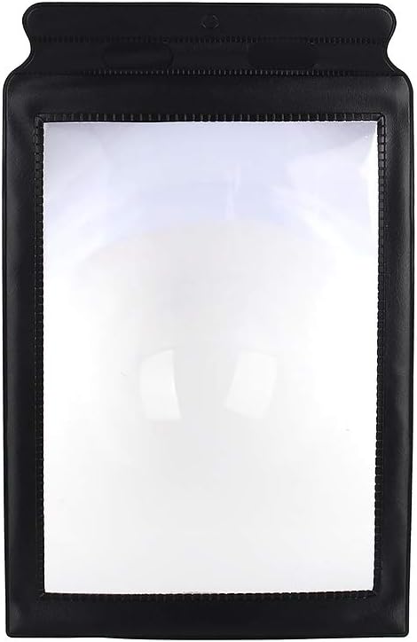 Large A4 3x Magnifying Glass Sheet - PVC Lens - Suitable for Reading, Books, and Detailed Viewing