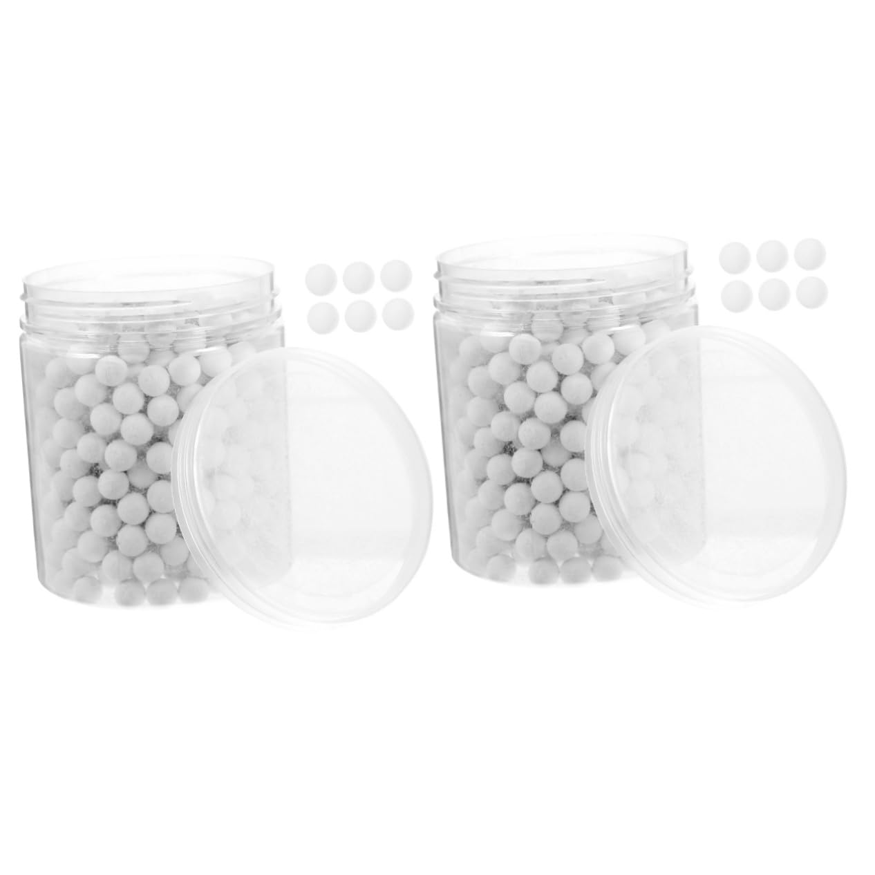 Cabilock 2 Stück Gebackene gebackene Bohnen Backperlen Essentials Bohnen backen Backzubehör Zubehör backen Keramik Weiß