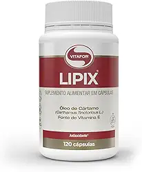 Lipix Óleo de Cartamo Vitafor 120 cápsulas