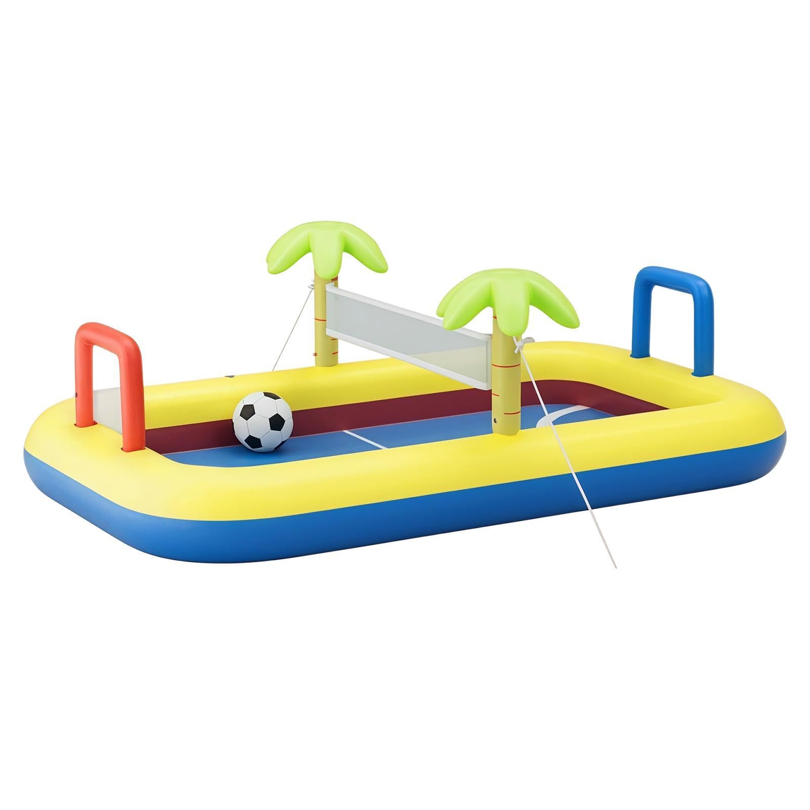 Aufblasbarer Swimmingpool, Verdickt Mit Sprinkler Wasserspielzeug | Sommer Zubehör, Praktische Spiel Funktion, Aufblasbarer Kinderpool Verdickt Mit Sprinkler Wasserspielzeug Swimmingpool, Stand