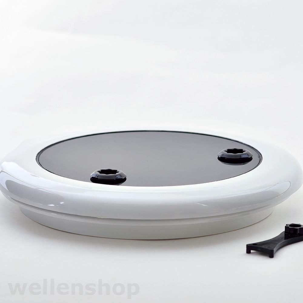 Wellenshop Decksluke Ø38cm Für Boot & Wohnwagen | Wasserdichtes Dachfenster Mit Verriegelung
