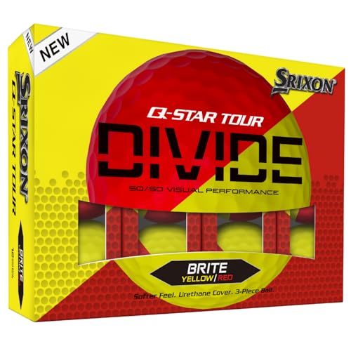 Srixon Q-Star Divide 12 Balle de Golf qualité Tour -...